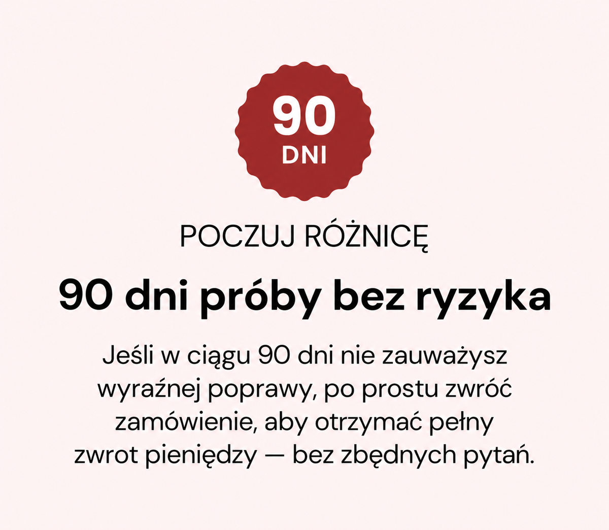 RESIUM - 90 dni gwarancji zwrotu