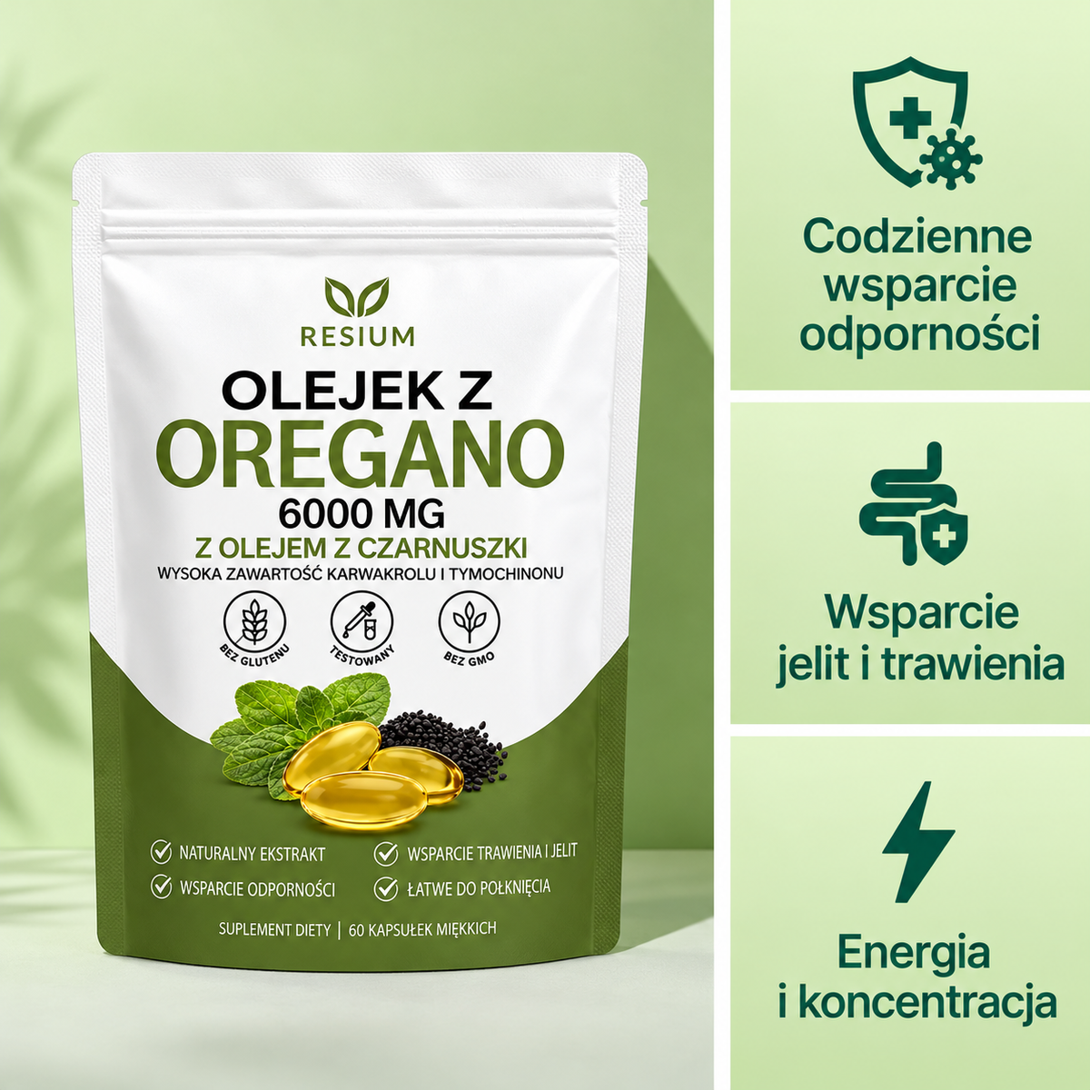 RESIUM Olejek z oregano